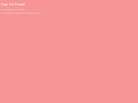 not_found screenshot