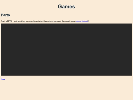 games screenshot