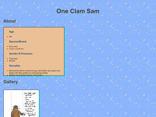 oneclamsam screenshot