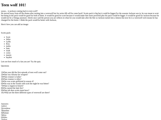 index screenshot