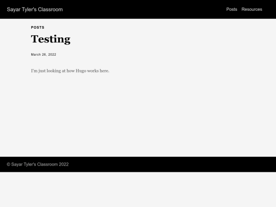 posts/testing screenshot