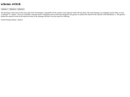 DesignScheme screenshot