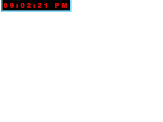 DigitalClock screenshot