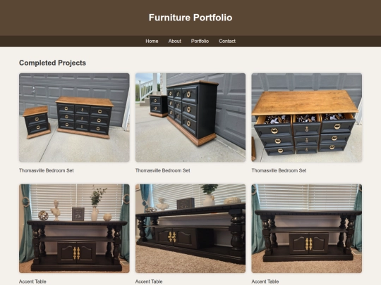 portfolio screenshot
