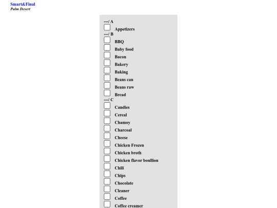 SHOPPER/stores/SmartFinal_PD screenshot