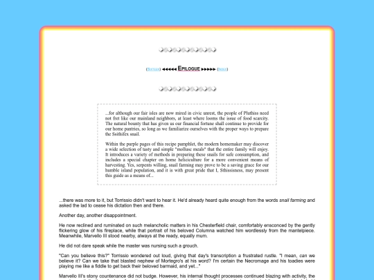 U7SI/Fanfic/U7-SII-AncientHistoryEpi screenshot