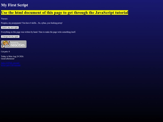 firstscript screenshot