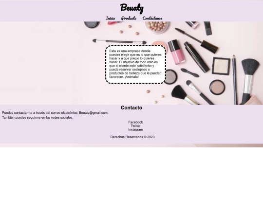 paginaweb screenshot