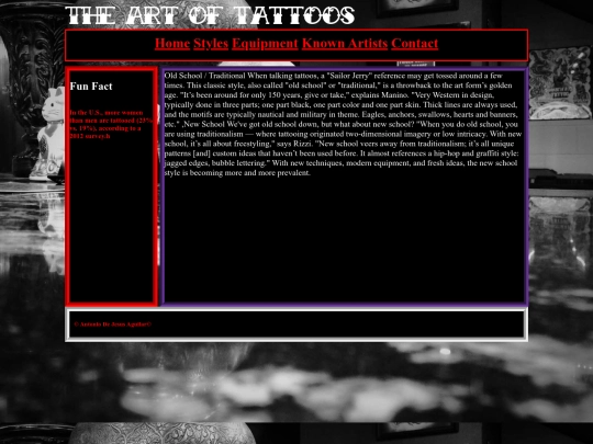 final/Artists screenshot