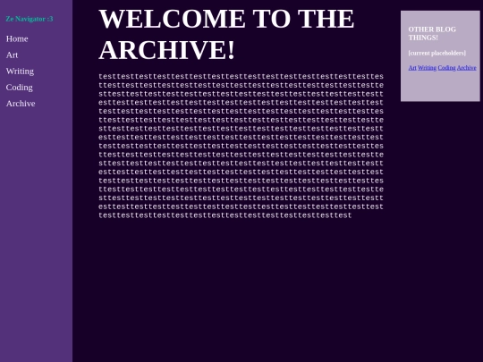 Archive Blogs/archive screenshot