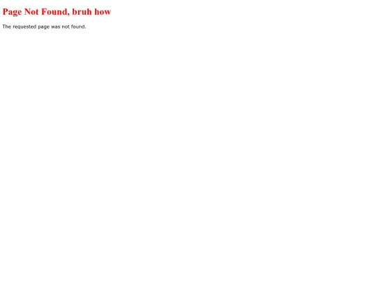not_found screenshot
