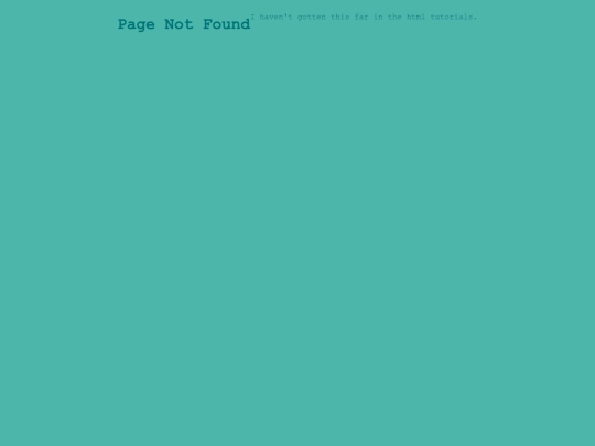 not_found screenshot