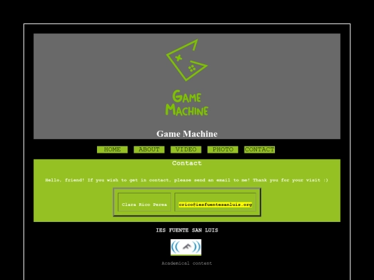 contact screenshot