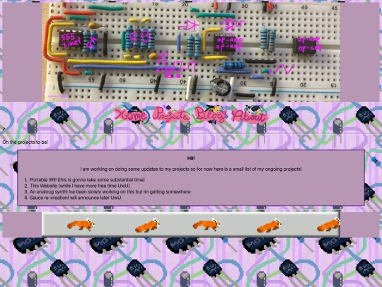 projects screenshot