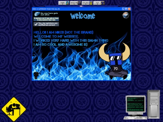 NIKESAWESOMEWEBSITE screenshot