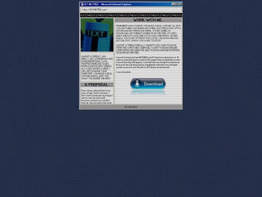 SETMEFREE screenshot