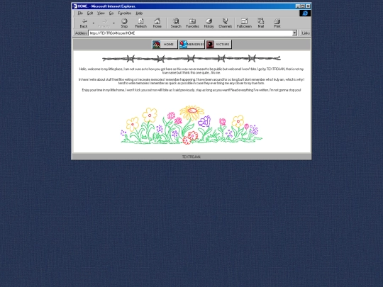 TEXTROJAN/HOME screenshot
