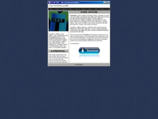 TEXTROJAN/VICTIMS/scrollbarstuff screenshot