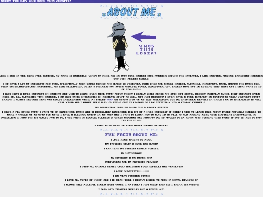 aboutmetest screenshot
