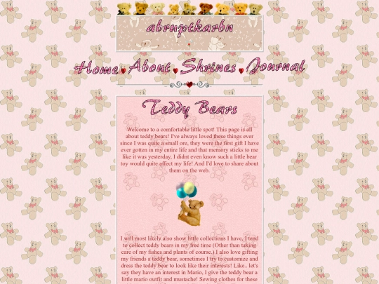 abruptkarbn/teddybearstest screenshot