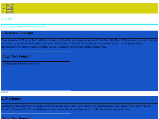 mi segunda pagina screenshot