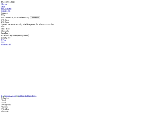 coding/csswin screenshot