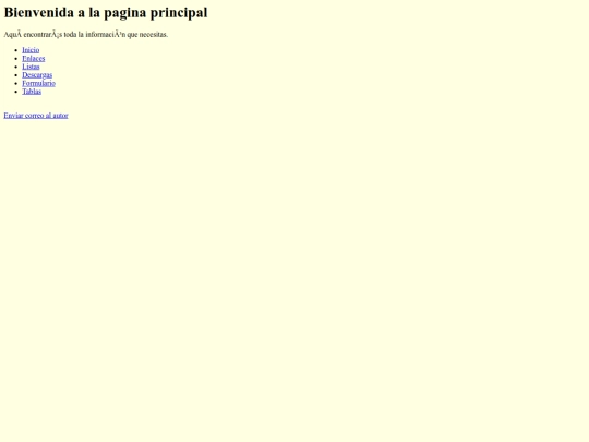 MiwebCarolina/principal screenshot