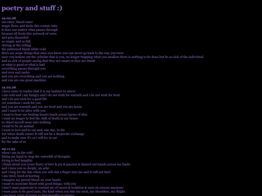 writing screenshot