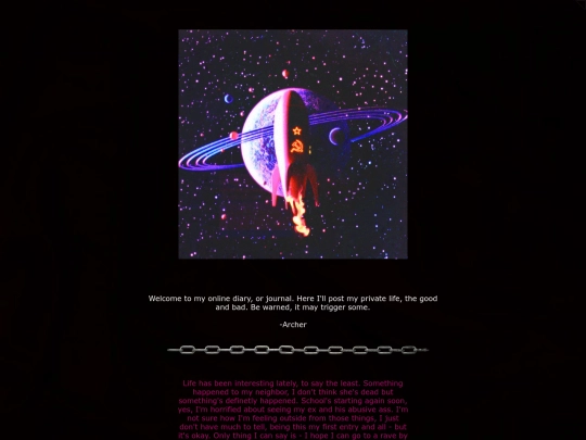 journal screenshot