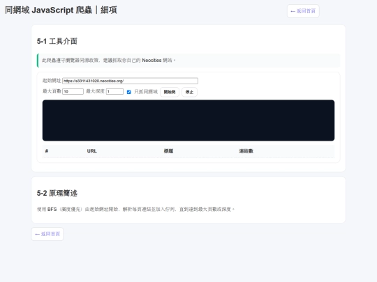 crawler-details screenshot