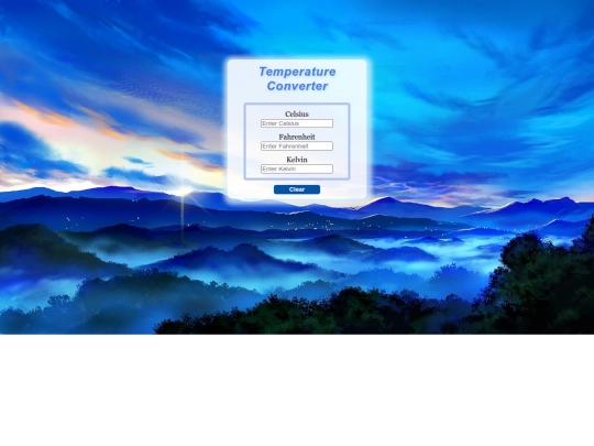 temp converter screenshot