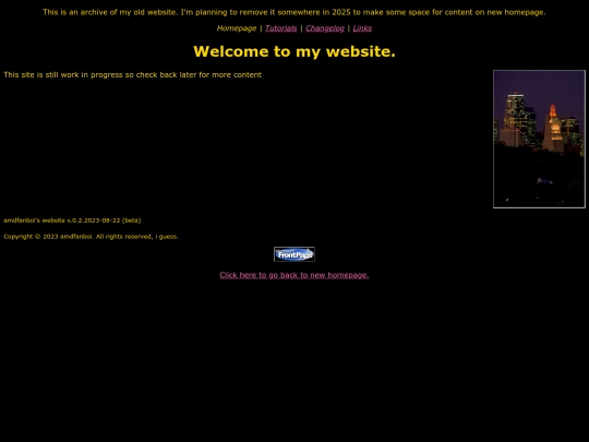 archive screenshot