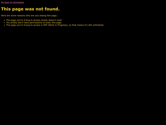 archive/not_found screenshot