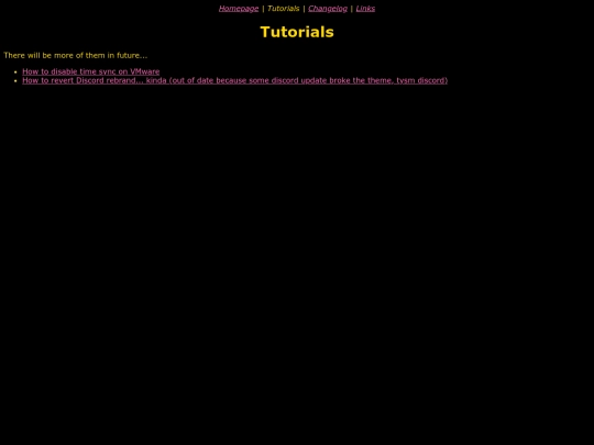 archive/tutorials screenshot