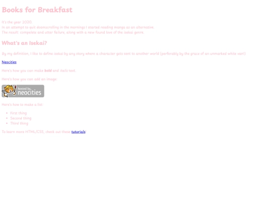 index screenshot