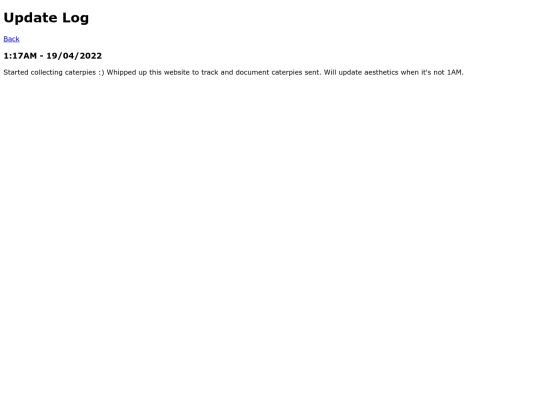 updatelog screenshot