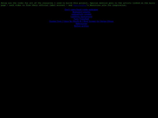 resources screenshot