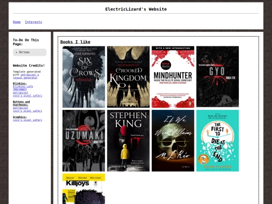books screenshot