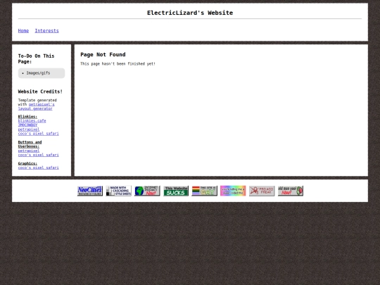 not_found screenshot