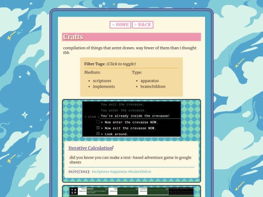 art/crafts screenshot