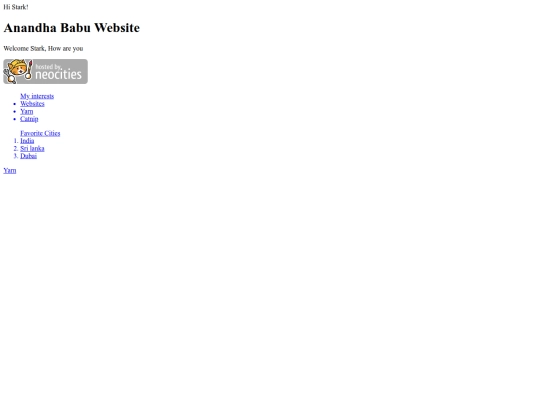 index screenshot