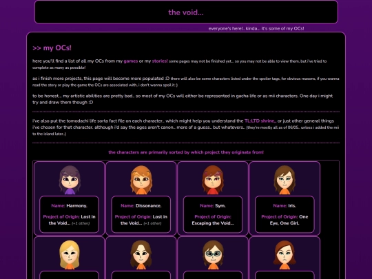 main/characters screenshot