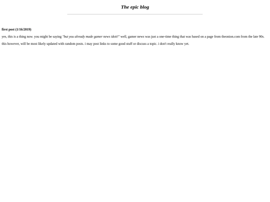 blog screenshot