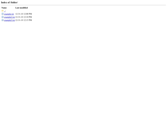 dir screenshot