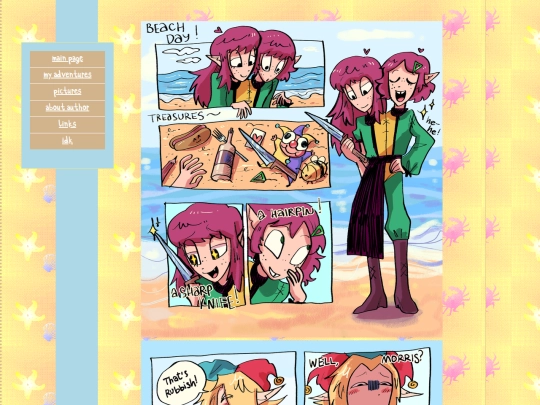 comics/beachday/beachday screenshot