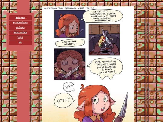 comics/knife/knife screenshot