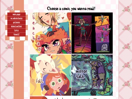 comics/minicomics screenshot