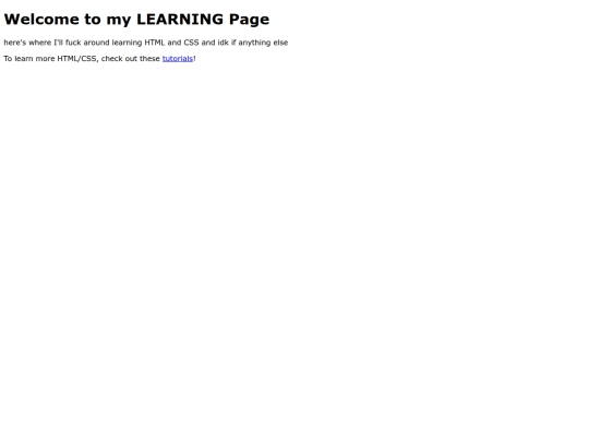 learning screenshot