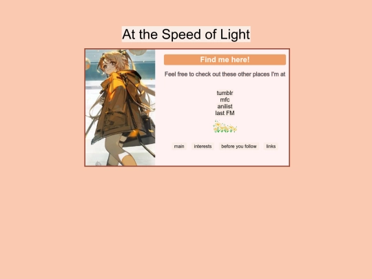 links screenshot