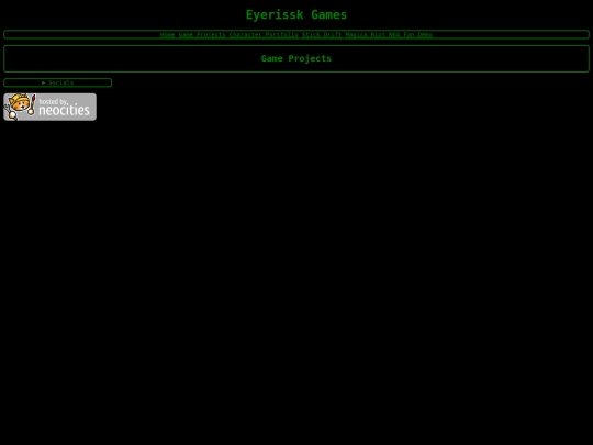 gameprojects screenshot